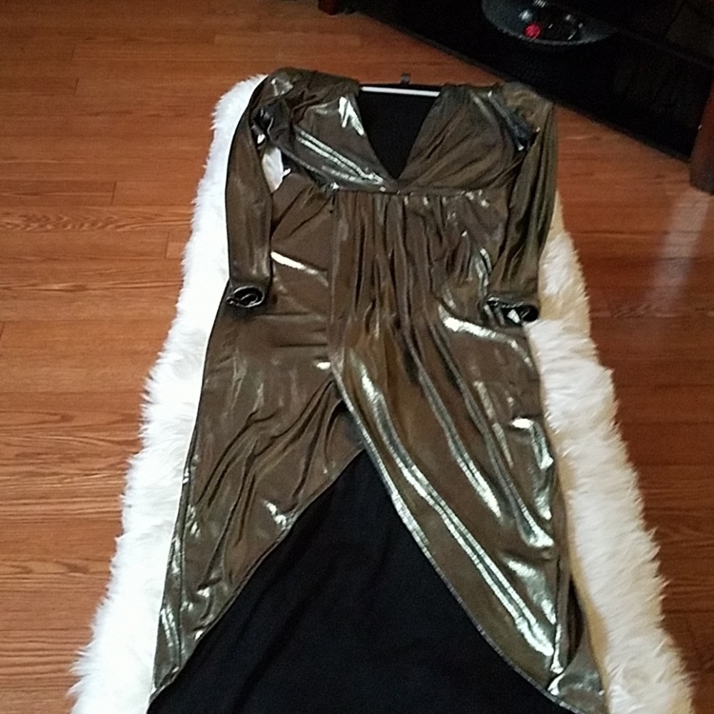Gold express dress